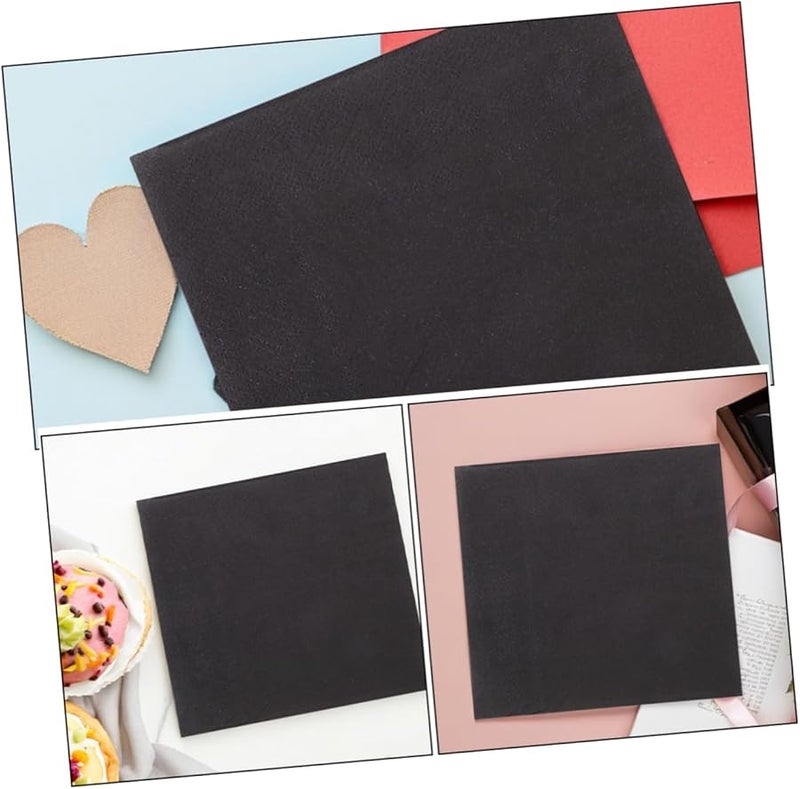 Prettyzoom 25 حزمة مناديل غداء زخرفية ناعمة وماصة لحفلات أعياد الميلاد والزفاف - Image 3